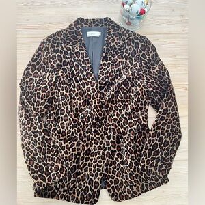 A.L.C. Leopard Print Jacket – Size 12, New Without Tags